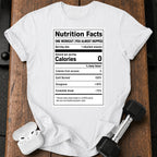 Nutrition Facts Skipped T-Shirt