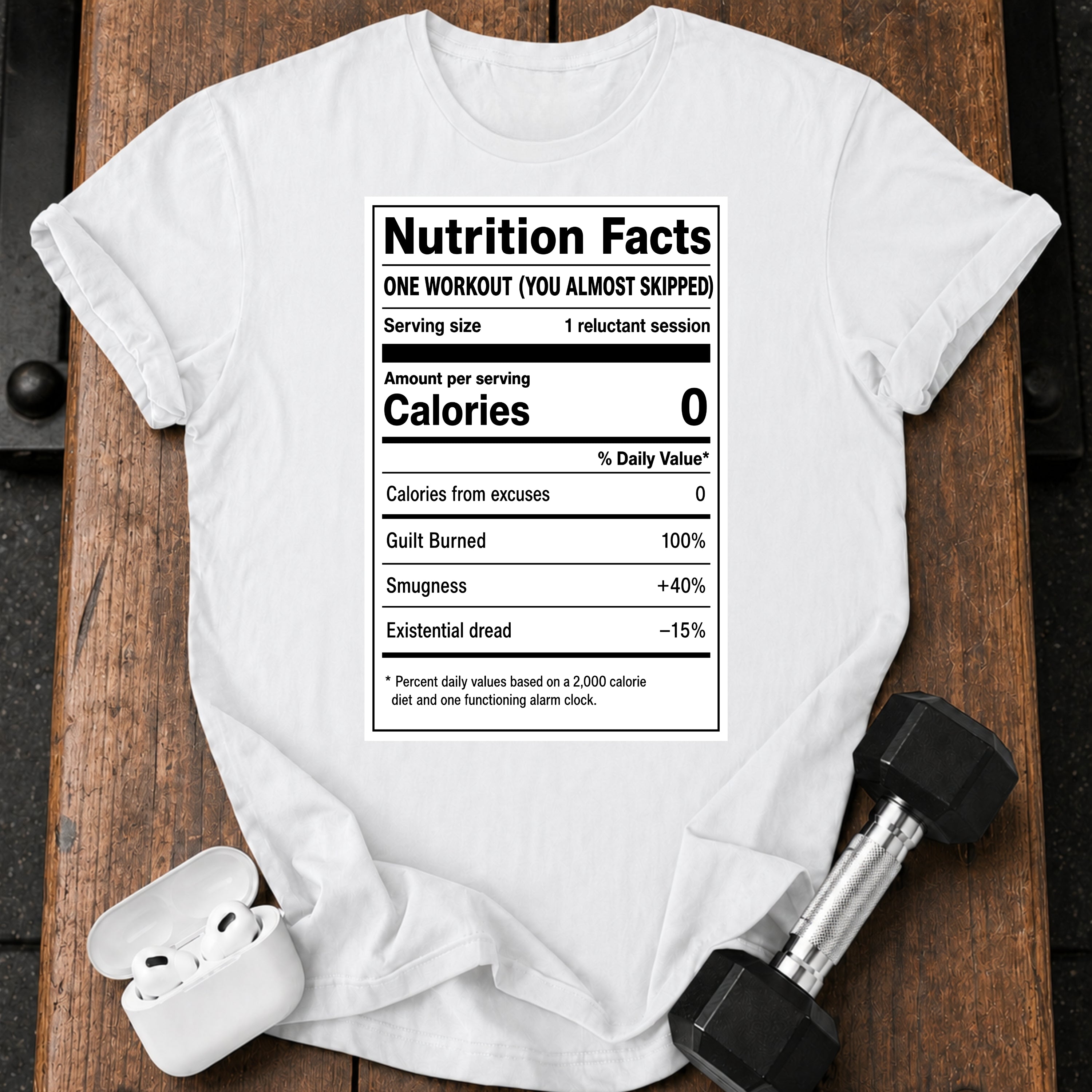Nutrition Facts Skipped T-Shirt