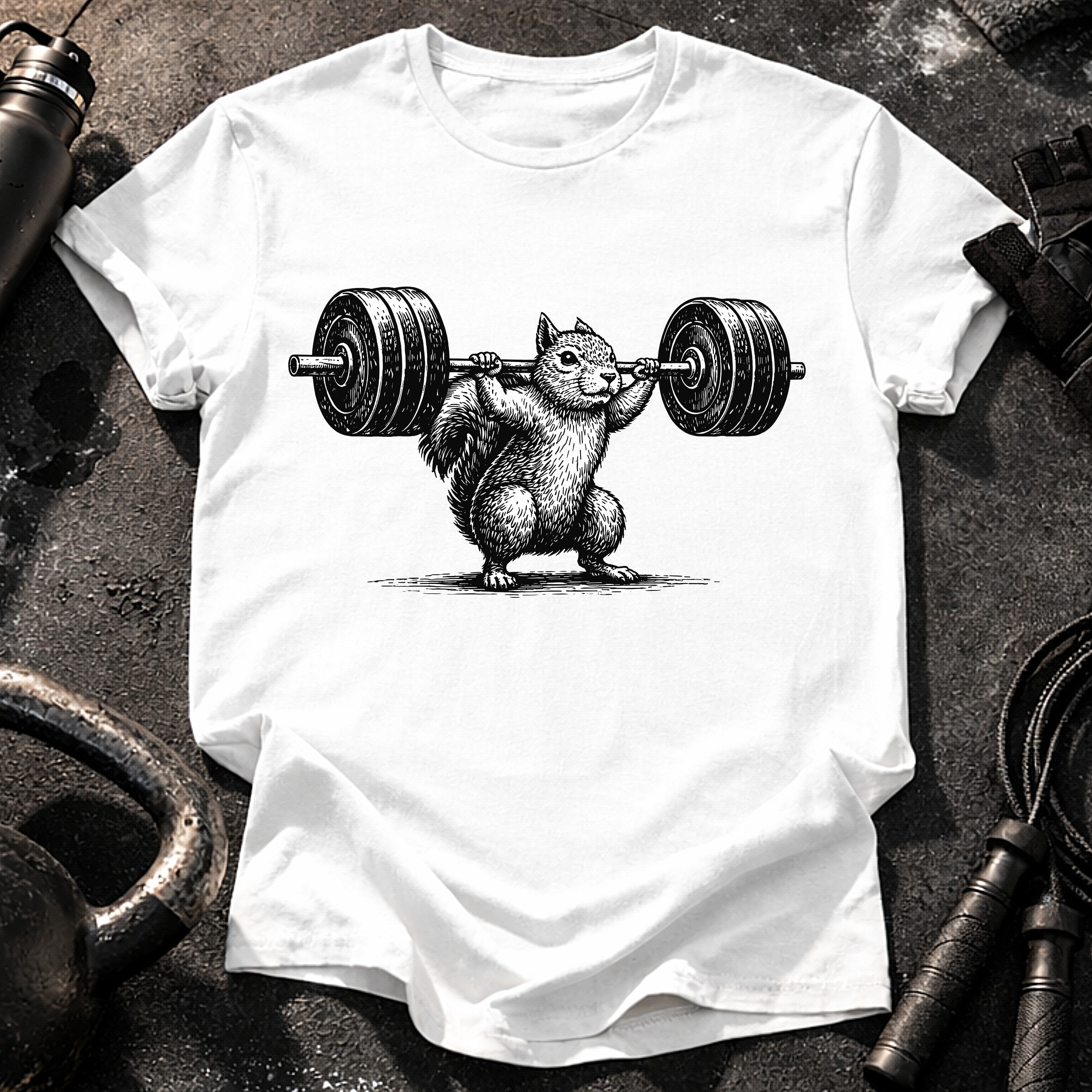 Swole Squirrel Gym T-Shirt