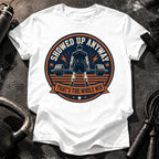 Men's Showed Up Anyway T-Shirt