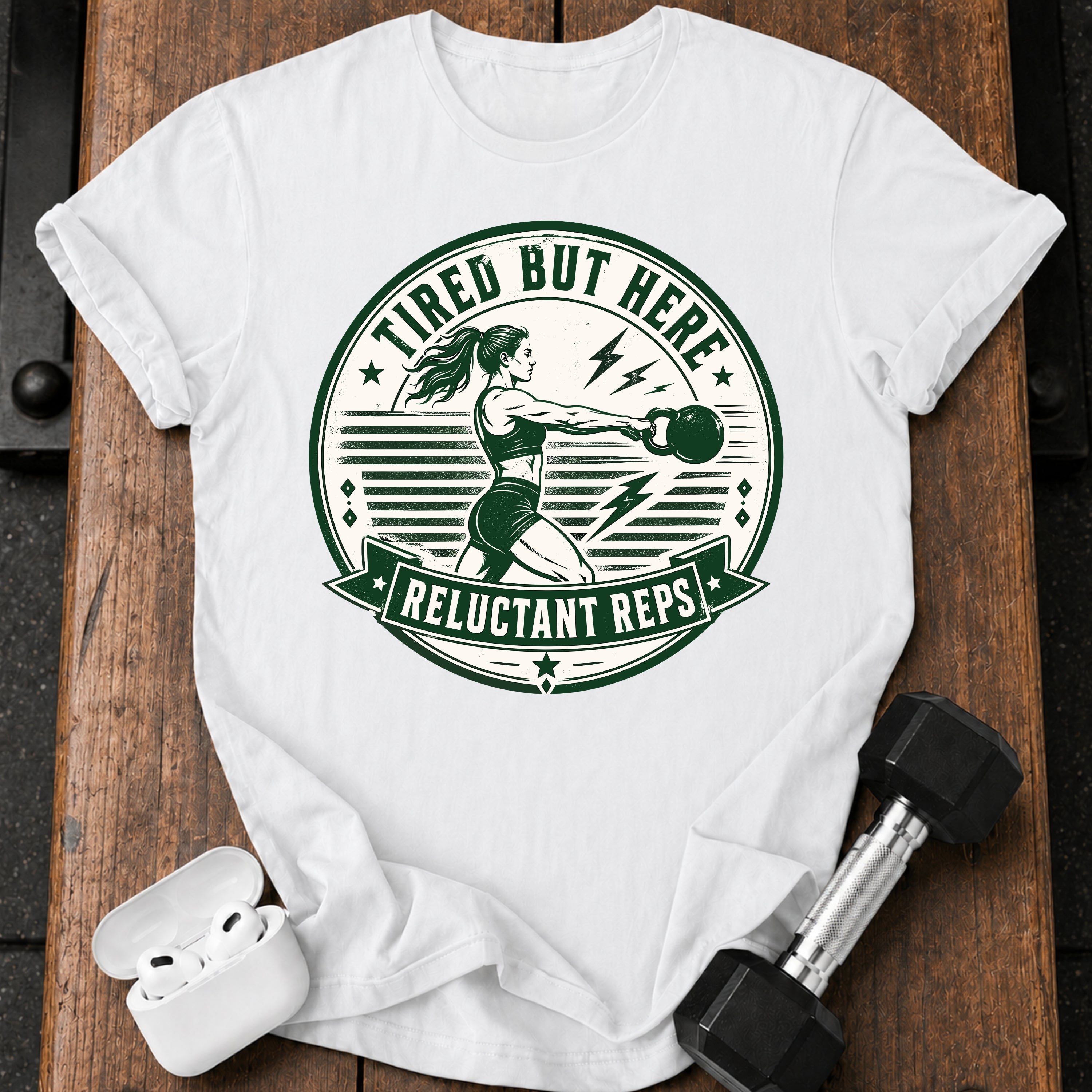 Women's Tired But Here T-Shirt