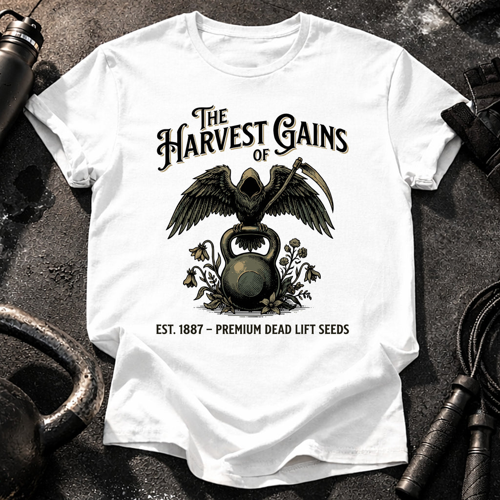 Harvest Gains Gothic T-Shirt