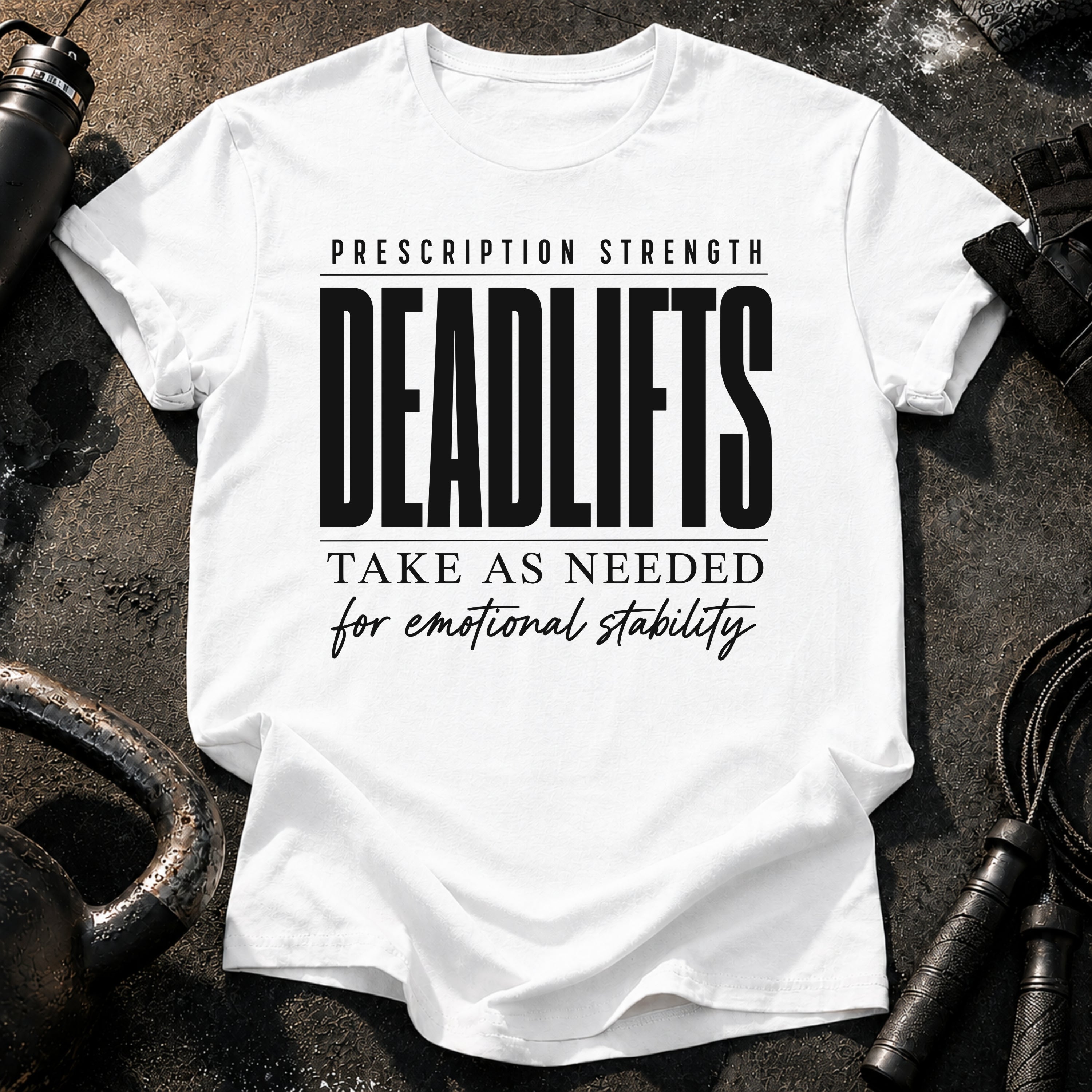 Prescription Strength Deadlift T-Shirt