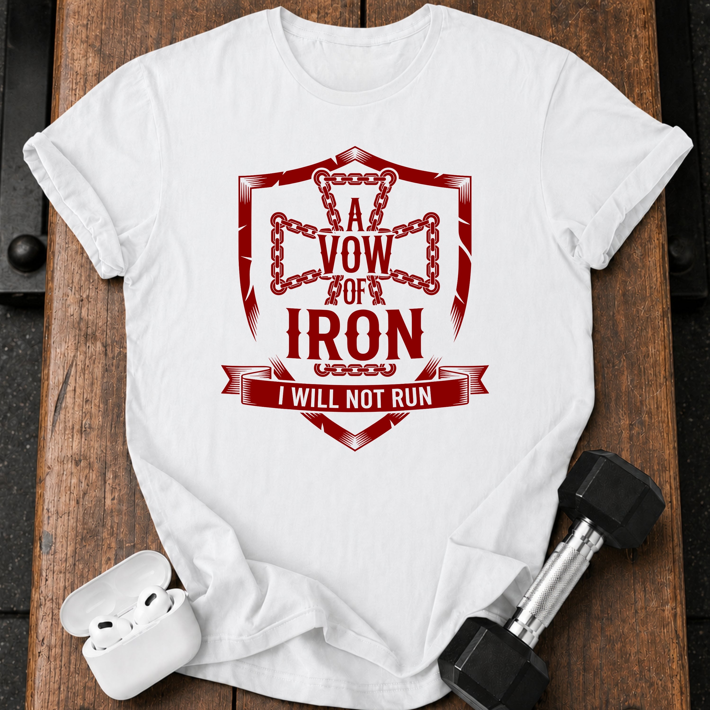 Vow Of Iron Gym T-Shirt