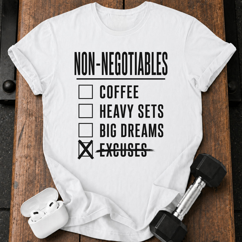 Non Negotiables Checklist T-Shirt