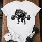 Wolf Barbell Row T-Shirt