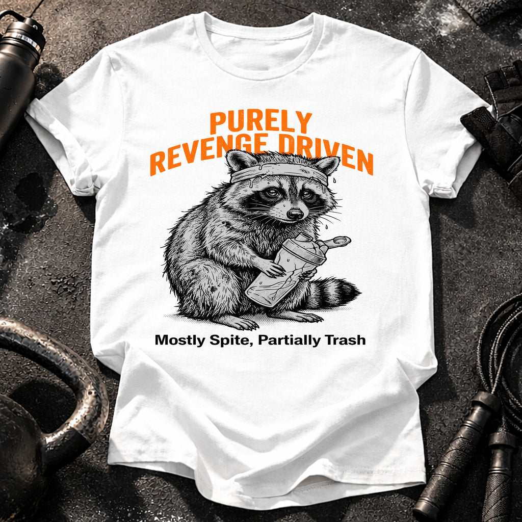 Revenge Driven Raccoon T-Shirt