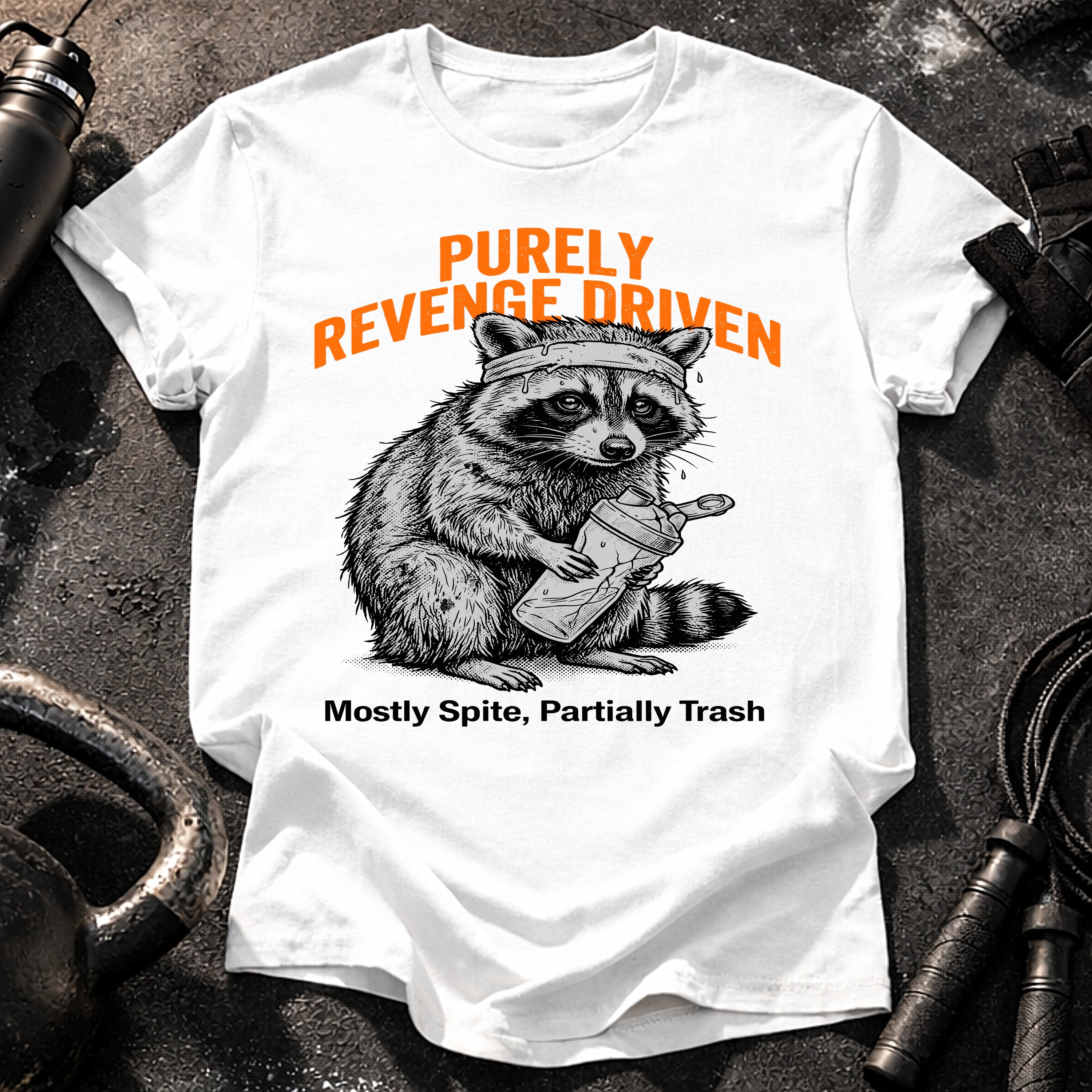 Revenge Driven Raccoon T-Shirt