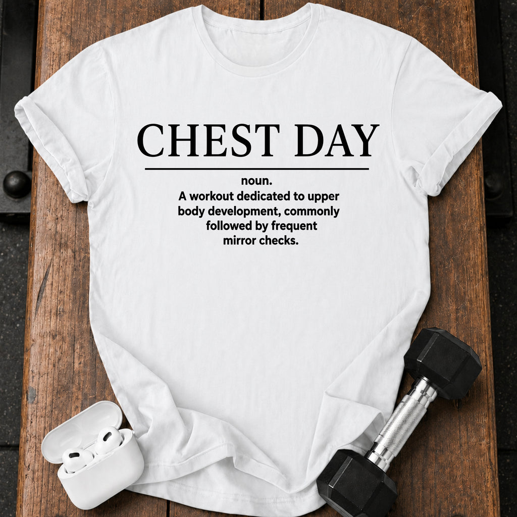 Chest Day Definition T-Shirt