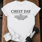 Chest Day Definition T-Shirt